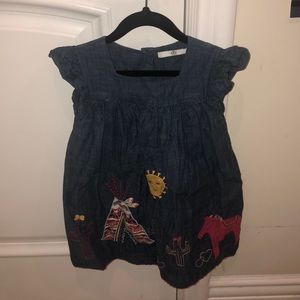 Kids denim dress